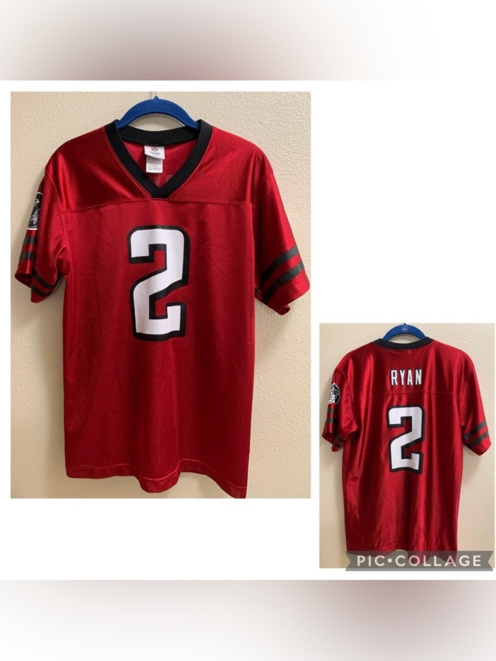 NFL Atlanta Falcons Matt Ryan #2 Football Jersey Team Apparel Youth XL 16-18